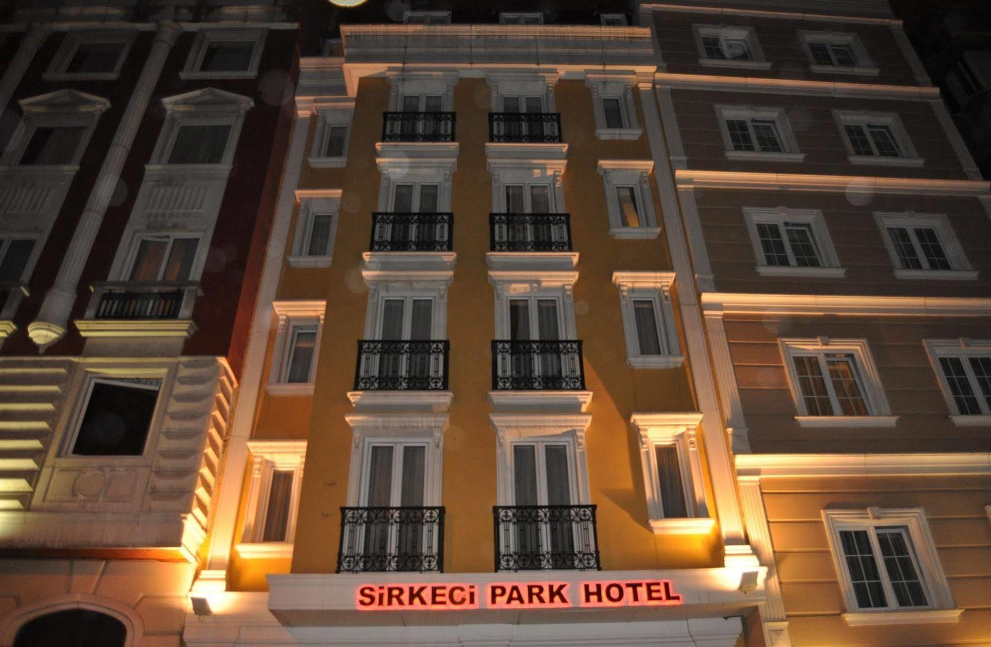 Sirkeci Park Hotel Estambul Exterior foto